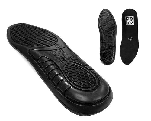 A9325 | Black 3-Buckle Pointed Creeper Boot | T.U.K (Vegan)