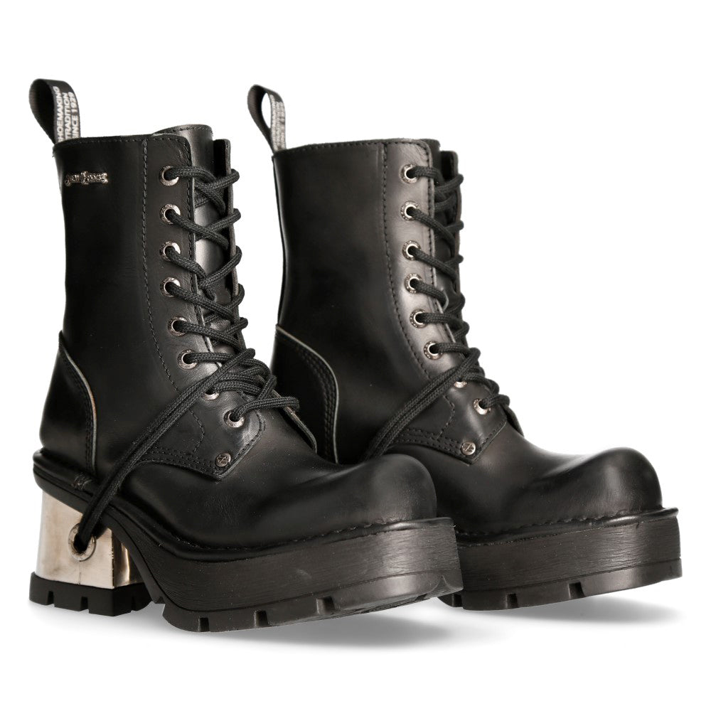 M-8355-S1 | NEW ROCK | METALLIC – Gothic Footwear Australia