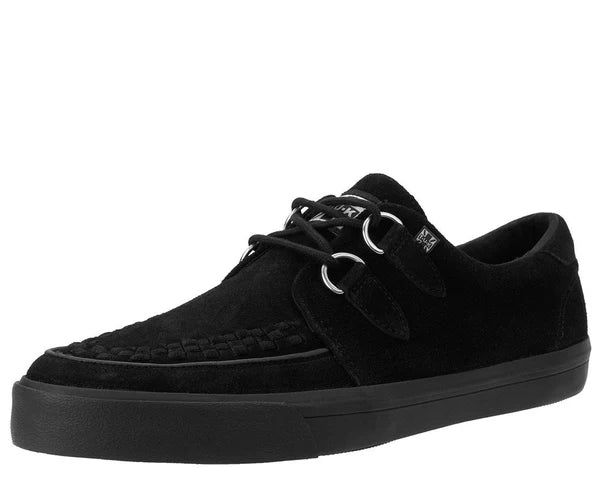 A9178 | Black Suede D-Ring VLK Sneaker | T.U.K (Suede)