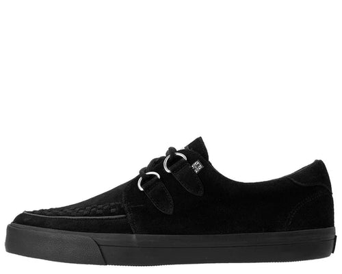 A9178 | Black Suede D-Ring VLK Sneaker | T.U.K (Suede)