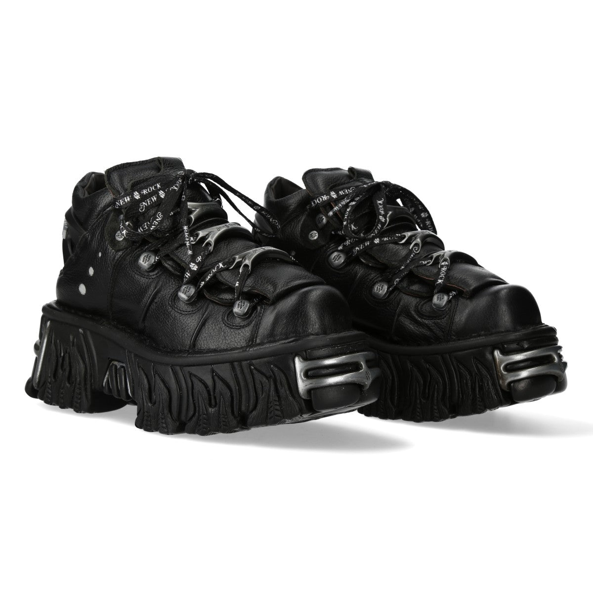 M-110-S1 | NEW ROCK | METALLIC – Gothic Footwear Australia