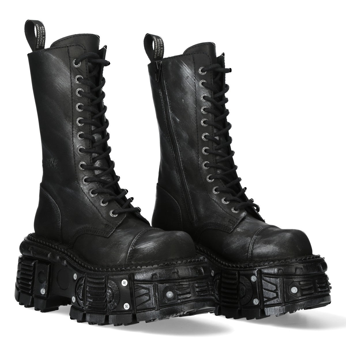 M-285-S1 | NEW ROCK | METALLIC – Gothic Footwear Australia