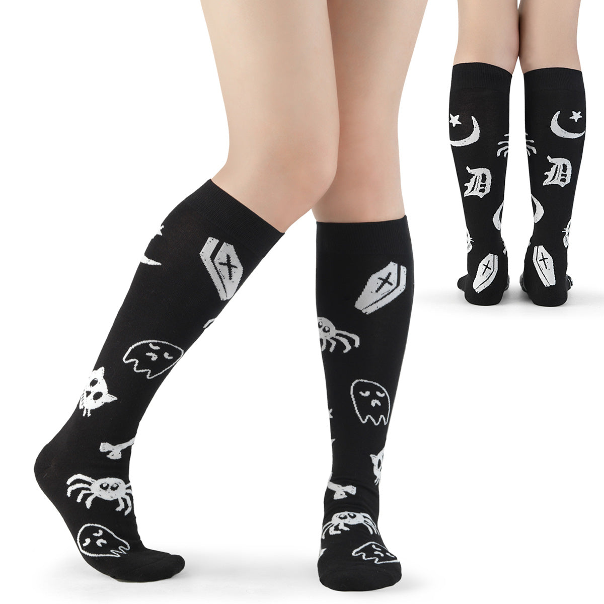 DH201/B-WCO | Knee High Socks [RTS]