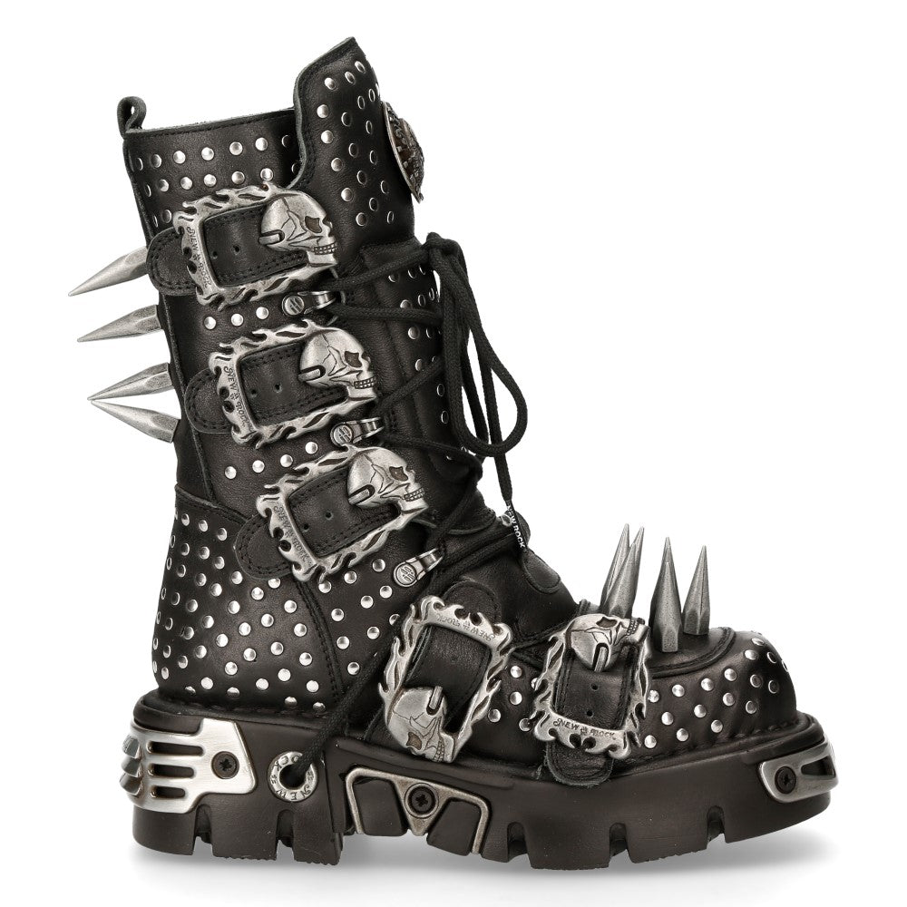 M-1535-S1 | NEW ROCK | METALLIC – Gothic Footwear Australia