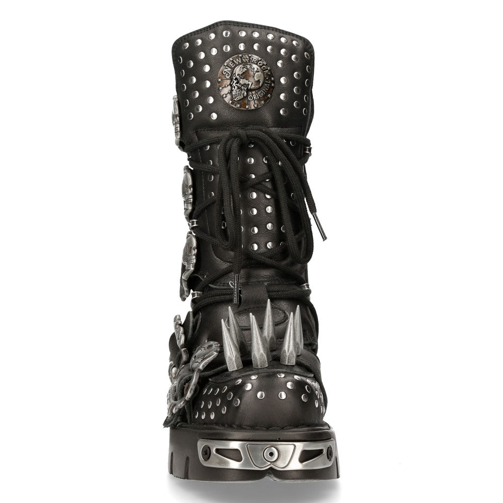 M-1535-S1 | NEW ROCK | METALLIC – Gothic Footwear Australia